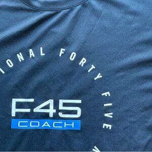 F45 Coach Men's Navy Blue Tee